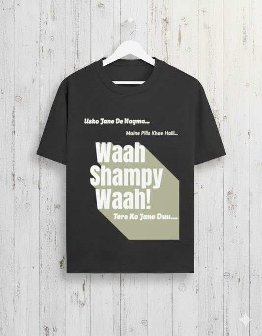 Unisex Meme Standard Crew T-Shirt black