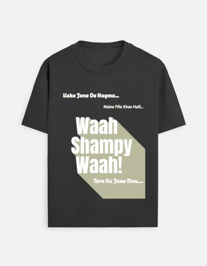 Unisex Meme Standard Crew T-Shirt black